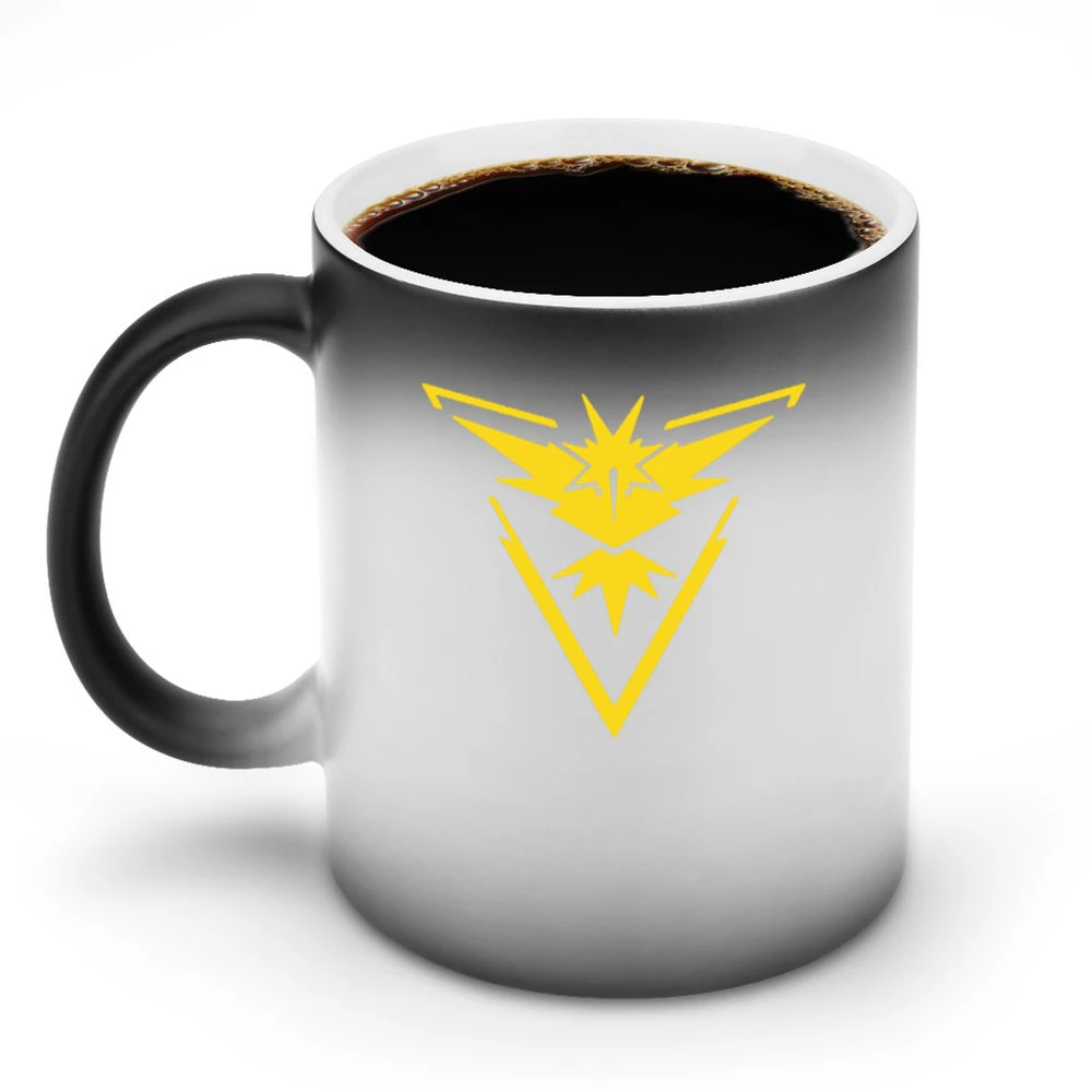 Team Instinct Pokemon Go Discoloration Mug