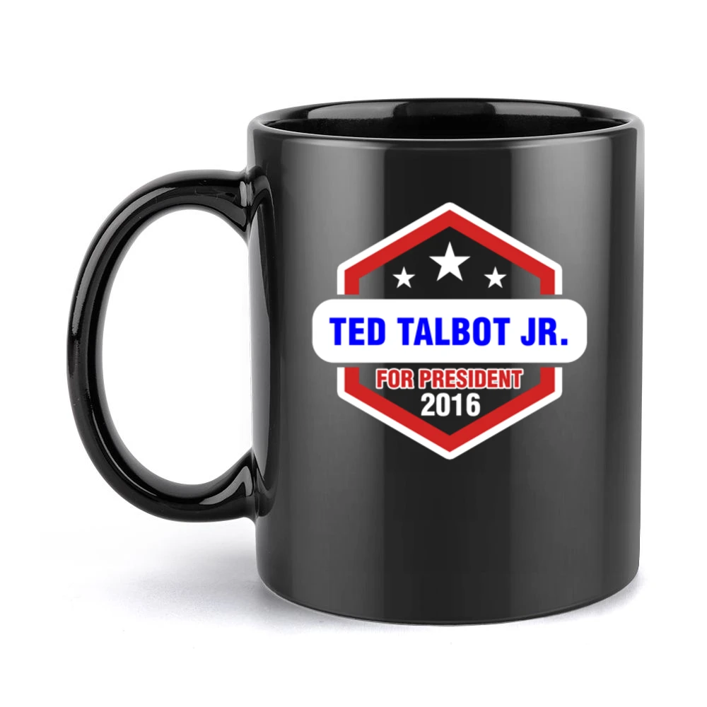 Ted Talbot Jr Black Mug