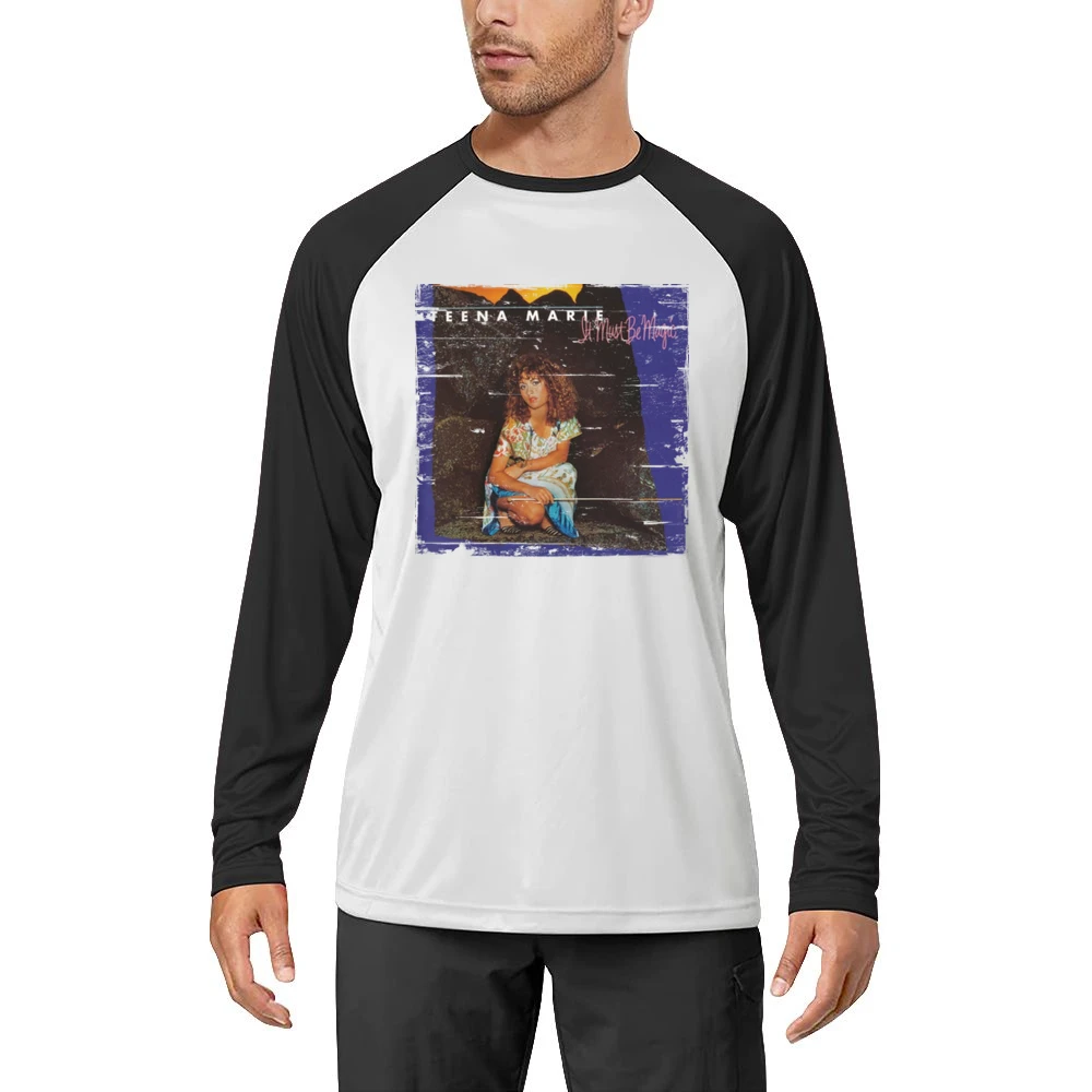 Teena Marie It Must Be Magic Album Cover Distressed Image Men Long Sleeve T-Shirt
