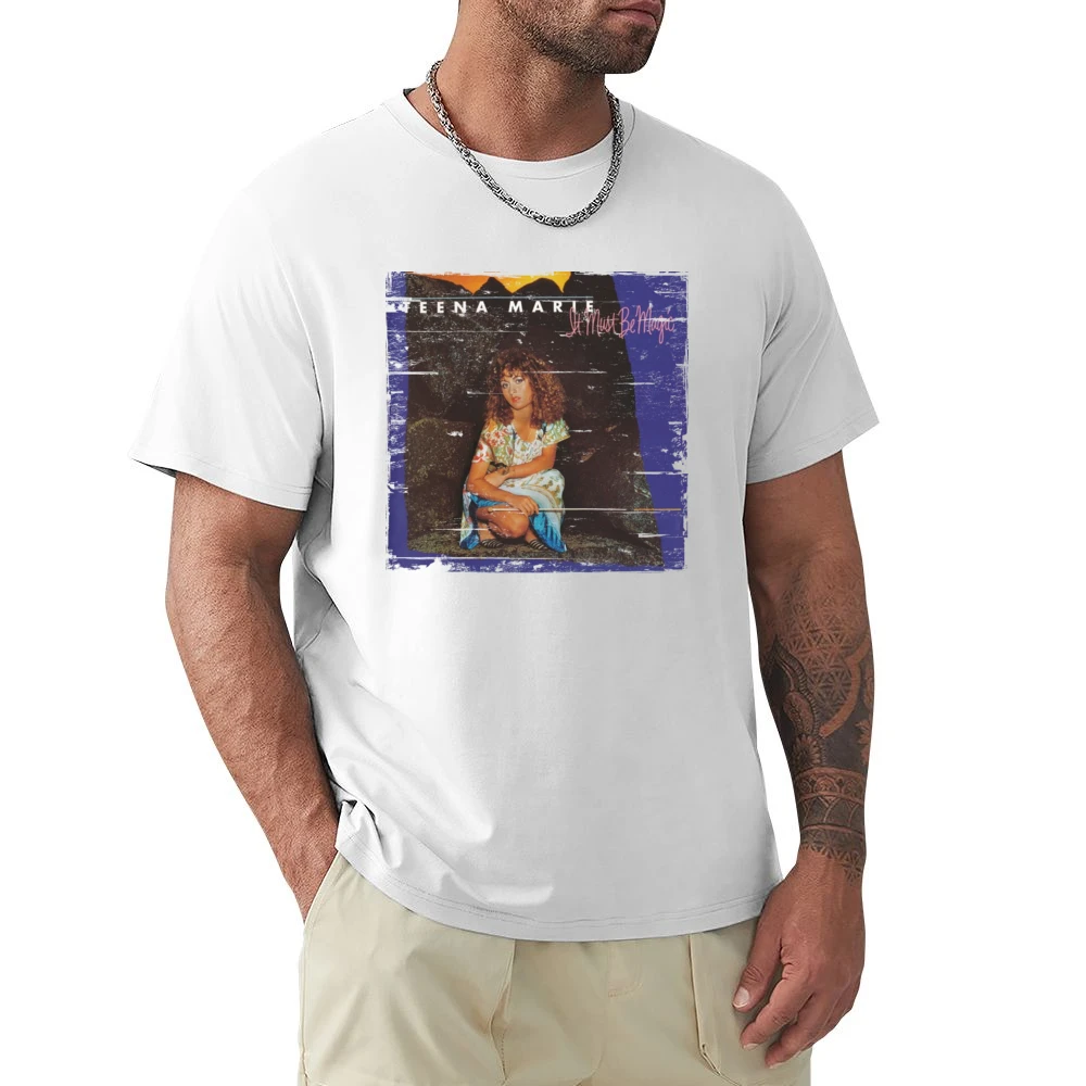 Teena Marie It Must Be Magic Album Cover Distressed Image Premium Men T-shirt