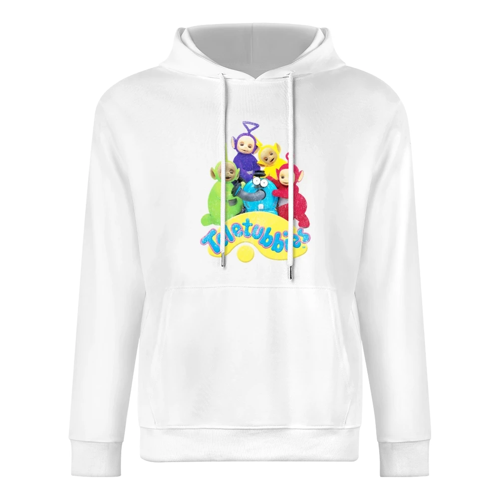 Teletubbies Fun Distressed Vintage Style Popular TV Show Tee Shirt European Size Men Hoodie