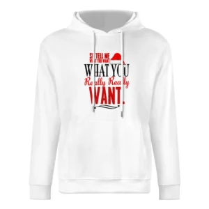 Tell Me What You Want Fun Christmas Spice Girls Tee Shirt European Size Men Hoodie