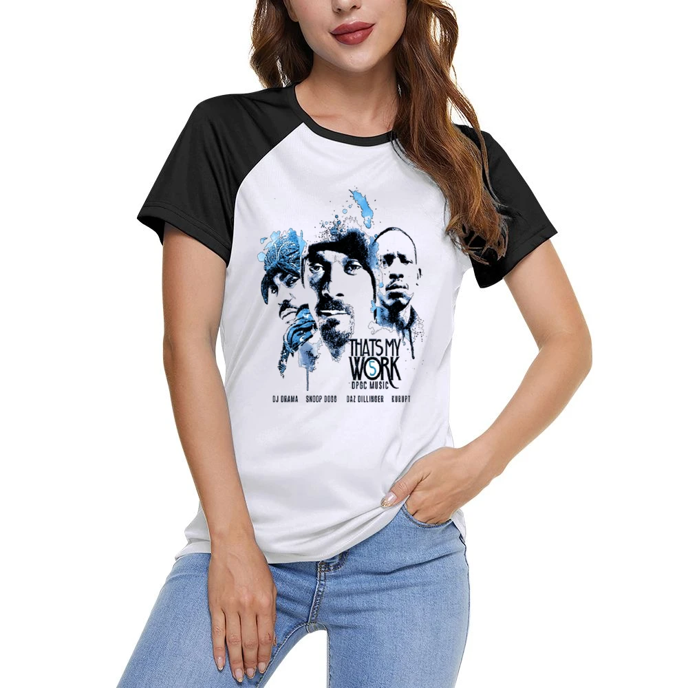 That's My Work Tha Dogg Pound Women Ladies Short Sleeve T-Shirt