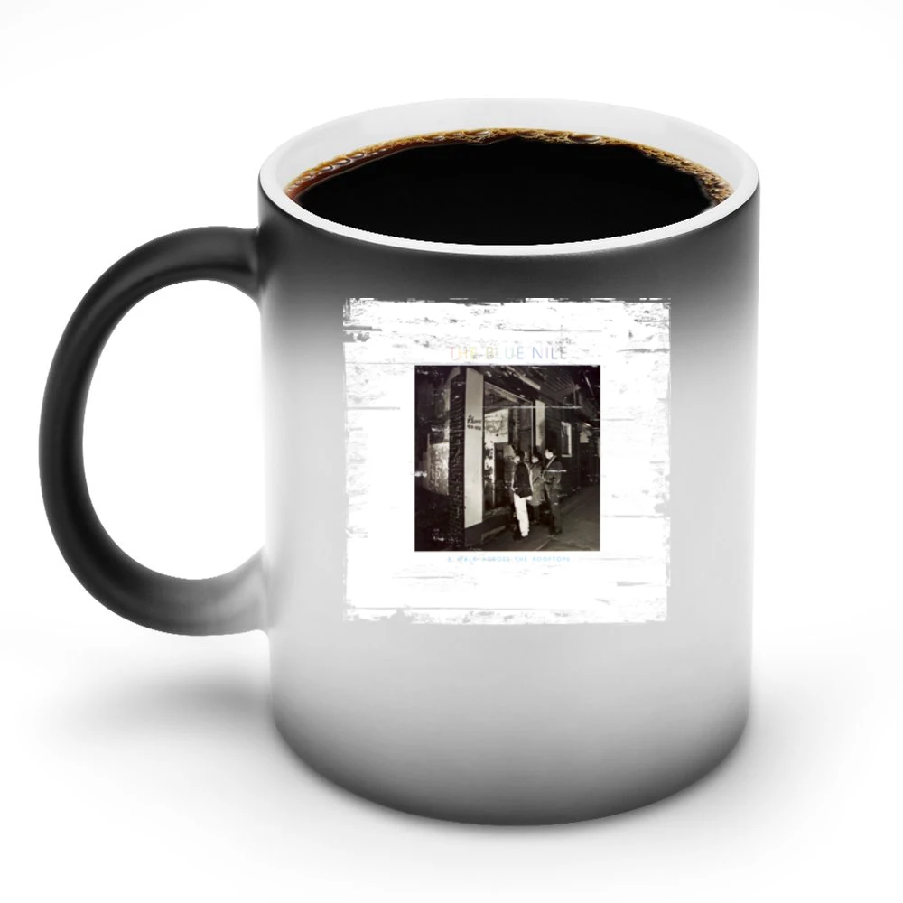 The Blue Nile A Walk Across The Rooftops Album Cover Distressed Image Discoloration Mug