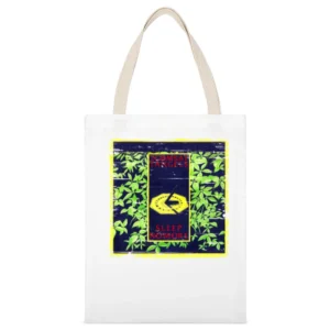 The Blue Nile A Walk Across The Rooftops Album Cover Distressed Image White Canvas Tote Shopping Bag