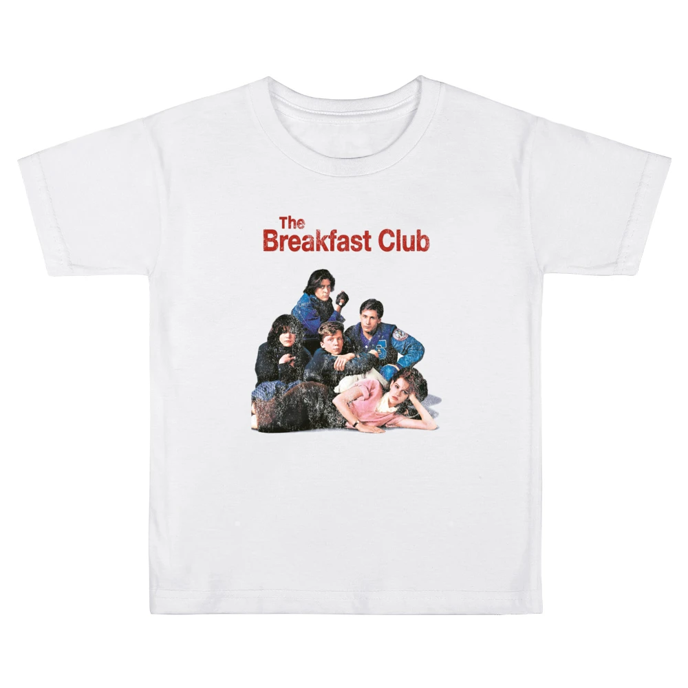 The Breakfast Club Cool Fun 80s Vintage Style Distressed Look Graphic Kids Boys Girls T-Shirt