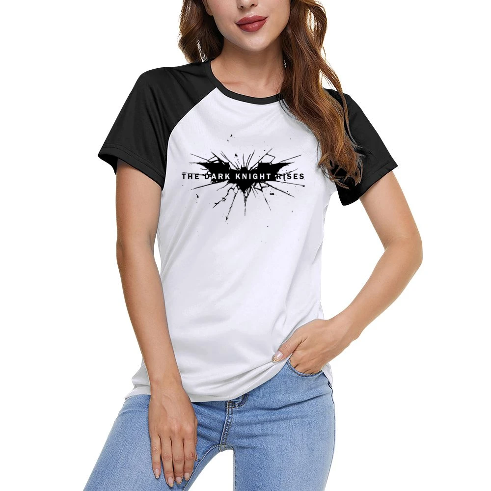 The Dark Night Rises - Batman Women Ladies Short Sleeve T-Shirt