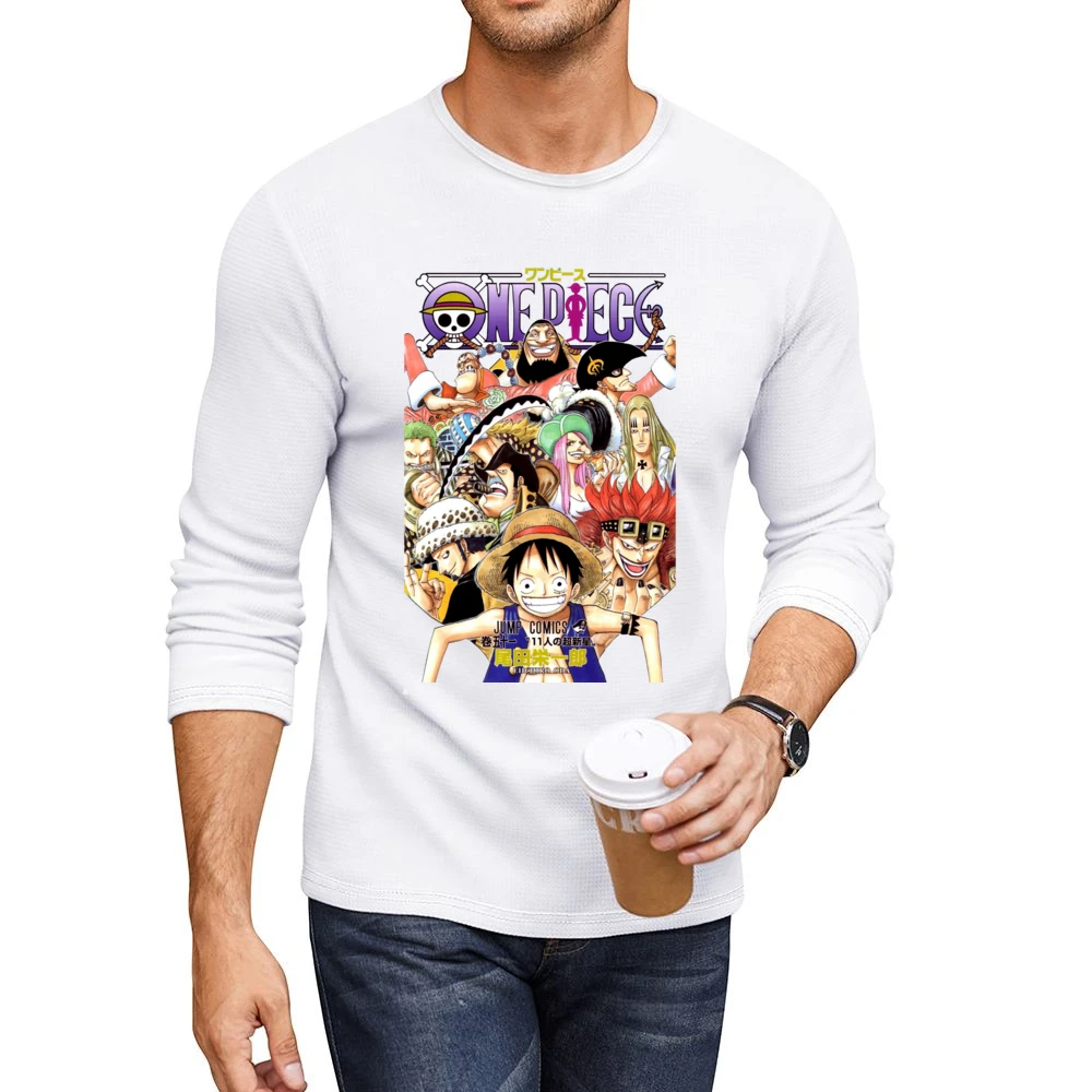 The Eleven Supernova The Worst Generation Super Rookie Pirates One Pie Men CrewNeck Long Sleeve T-Shirt