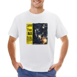 The Fall Slates Album Cover Distressed Image Asian Size Men T-Shirt