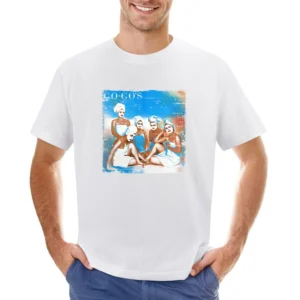 The Go Gos Beauty And The Beat Album Cover Distressed Image Asian Size Men T-Shirt