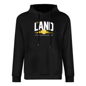 The Land Where Champions Are Born Cool Graphic Cleveland Basketball Ca European Size Men Hoodie