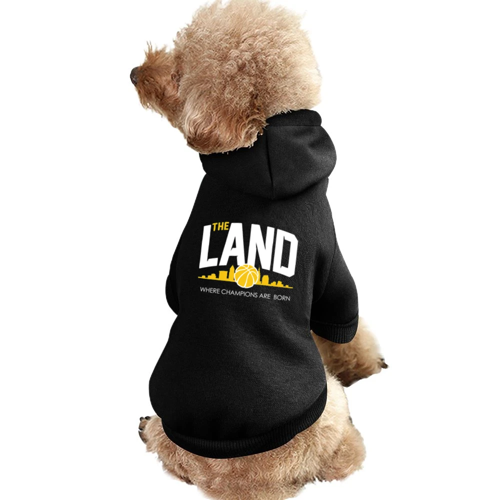 The Land Where Champions Are Born Cool Graphic Cleveland Basketball Ca Pet Apparel Clothes