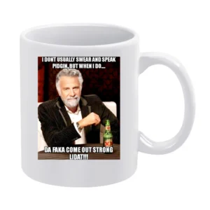 The Most Interesting Man Pidgin Parody White Mug