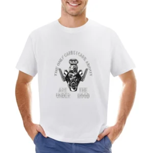 The Only Carbs I Care About Are Under The Hood Asian Size Men T-Shirt