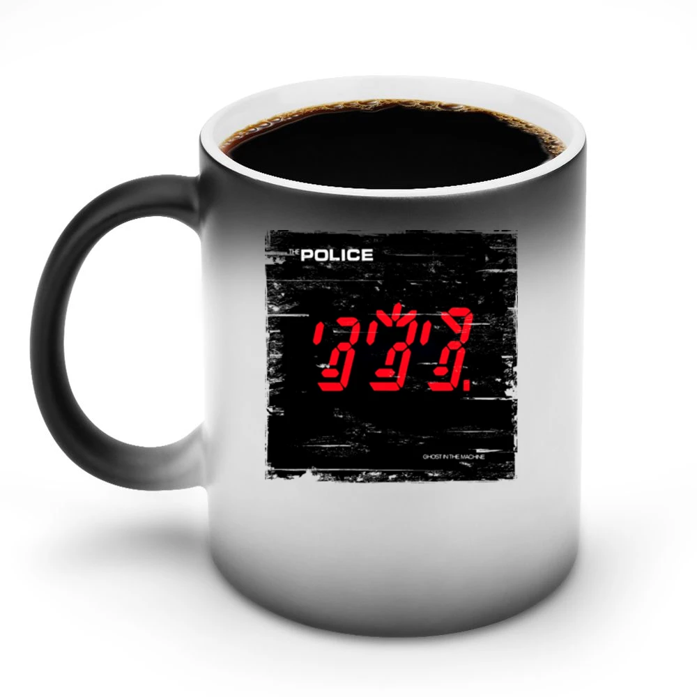 The Police Ghost In The Machine Album Cover Distressed Image Discoloration Mug