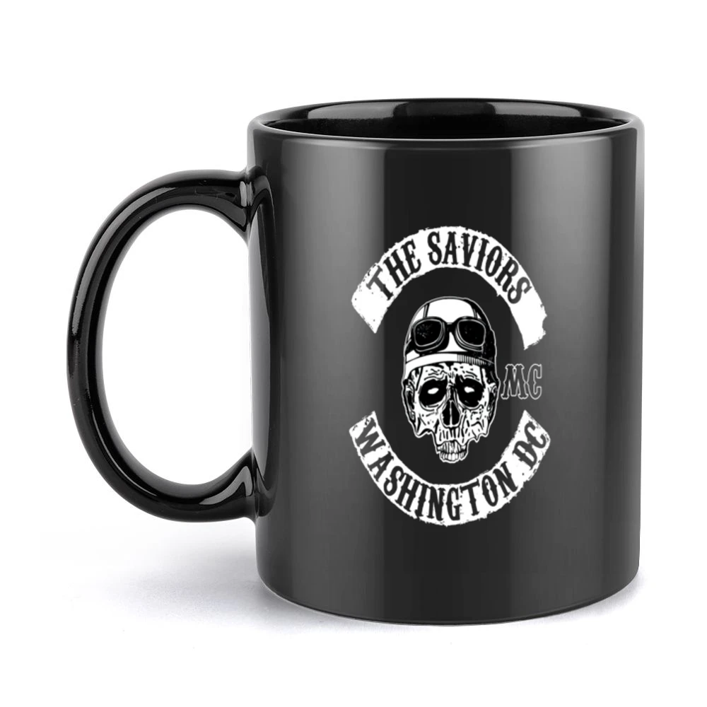 The Saviors Club Tshirt Black Mug