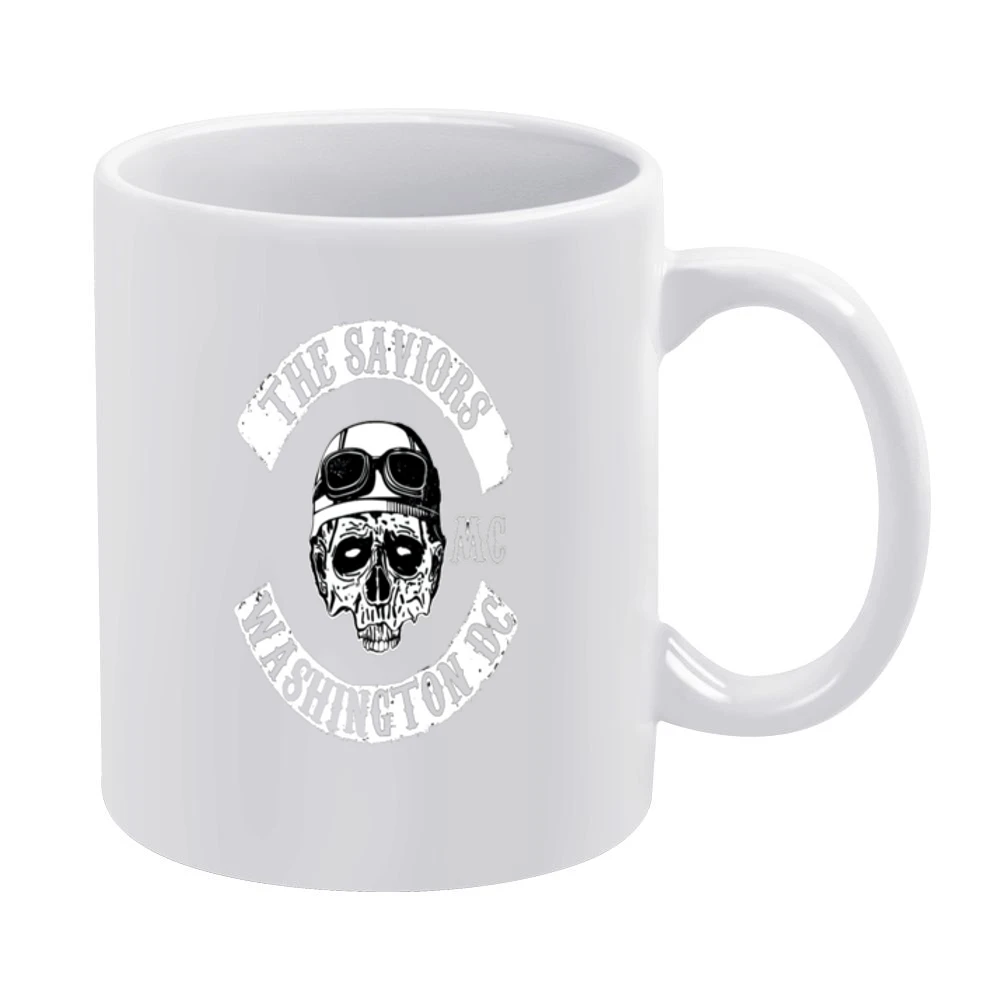 The Saviors Club Tshirt White Mug