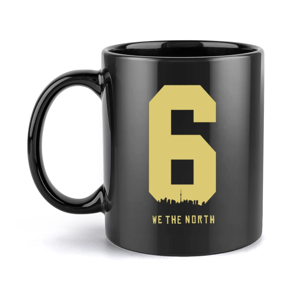 The Six We The North Black Mug