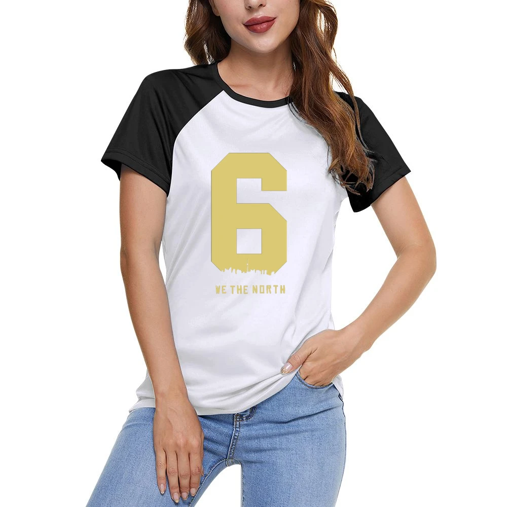 The Six We The North Tank Tanktop Women Ladies Short Sleeve T-Shirt