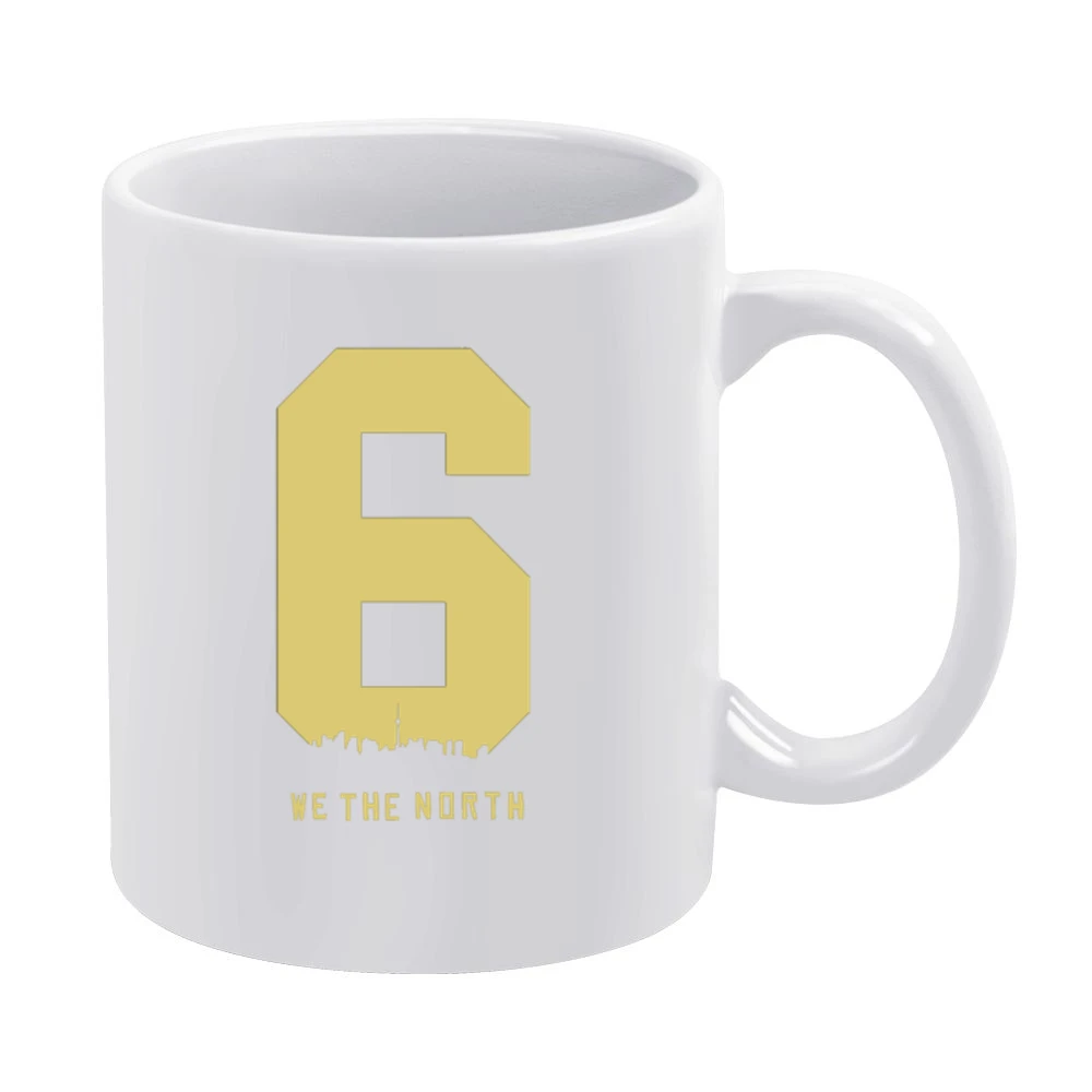 The Six We The North Tshirt White Mug