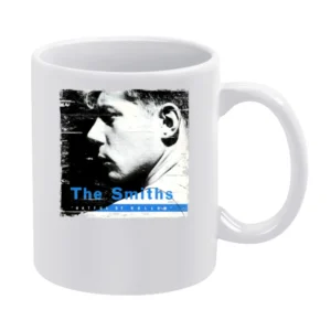 The Smiths Hatful Of Hollow Album Cover Distressed Image White Mug