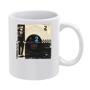 The Special Aka In The Studio Album Cover Distressed Image White Mug