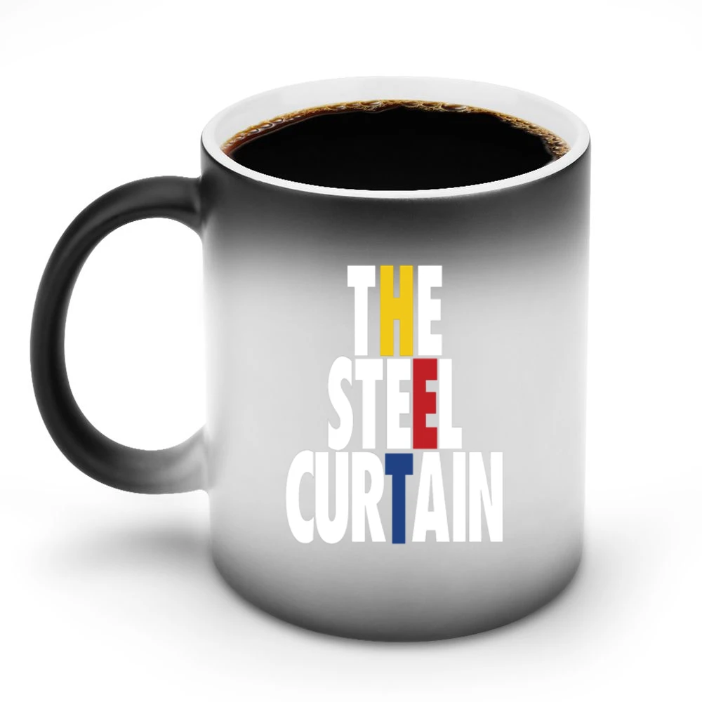 The Steel Curtain Tshirt Discoloration Mug
