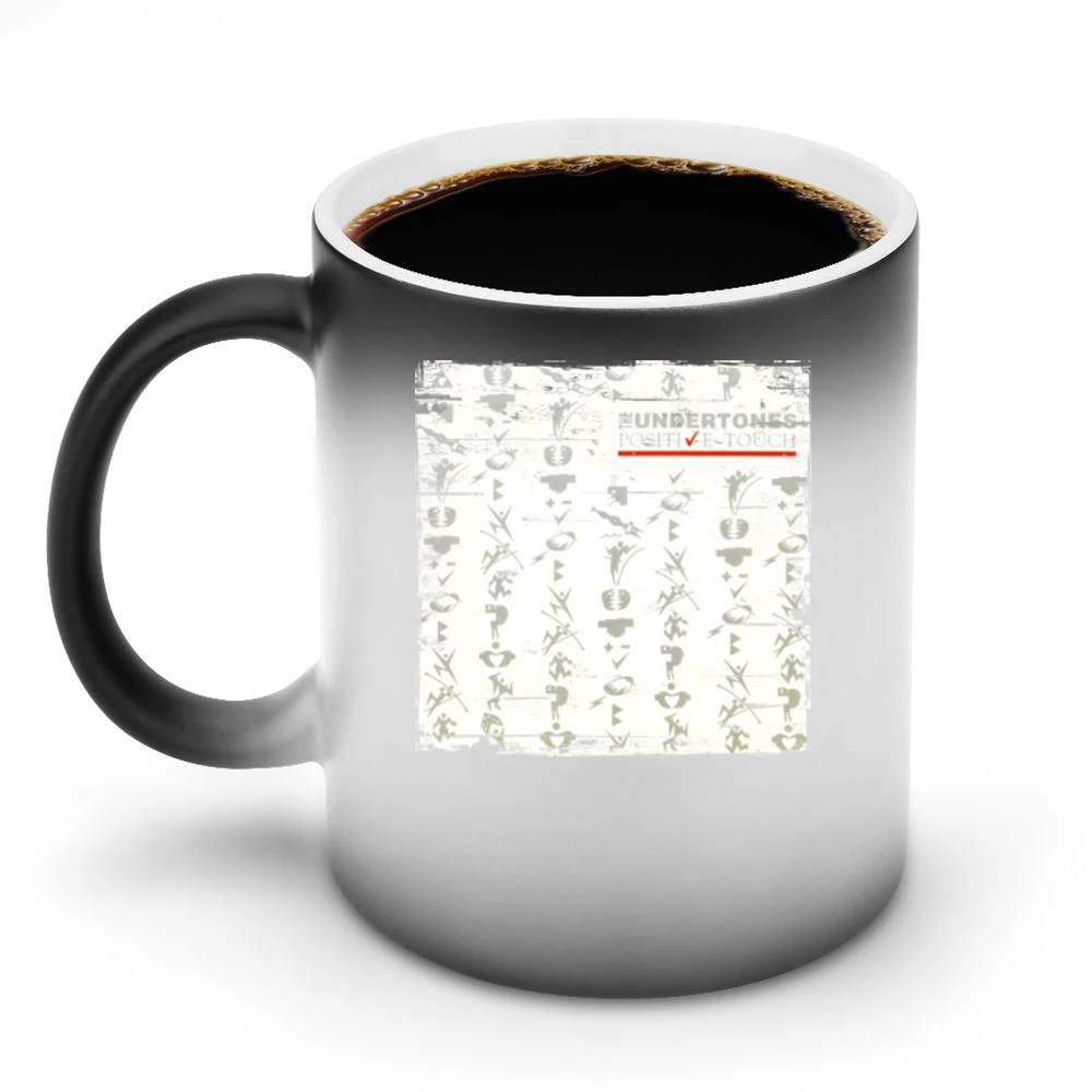 The Undertones Positive Touch Album Cover Distressed Image Discoloration Mug