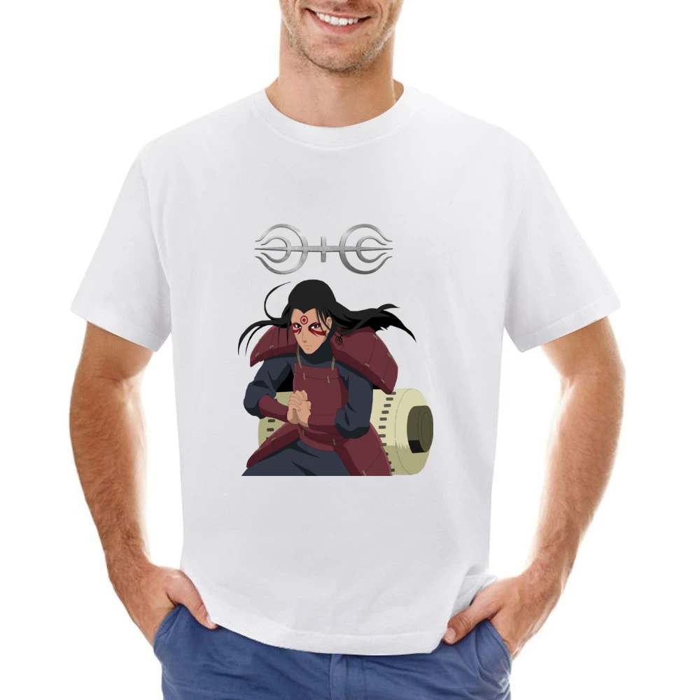 The god of shinobi Hashirama Senju naruto anime manga Asian Size Men T-Shirt