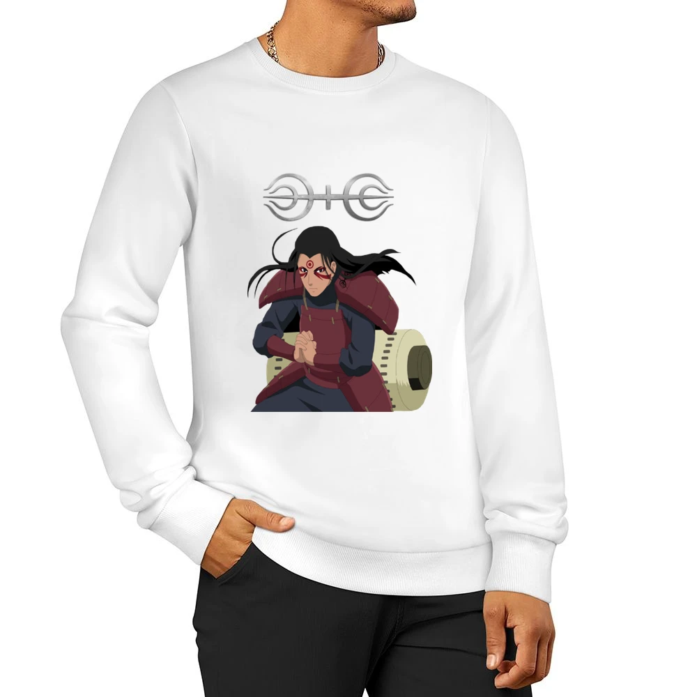 The god of shinobi Hashirama Senju naruto anime manga Men Pullover Sweatshirt