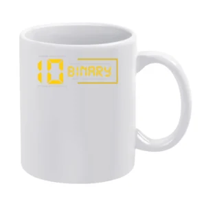 There are 10 types people in the world funny geek White Mug