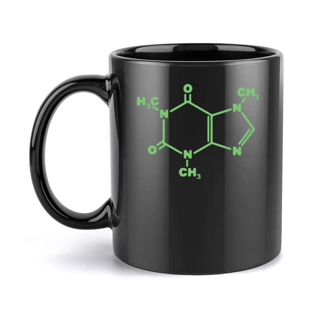 Think Caffeine Big Bang Theory TV Black Mug