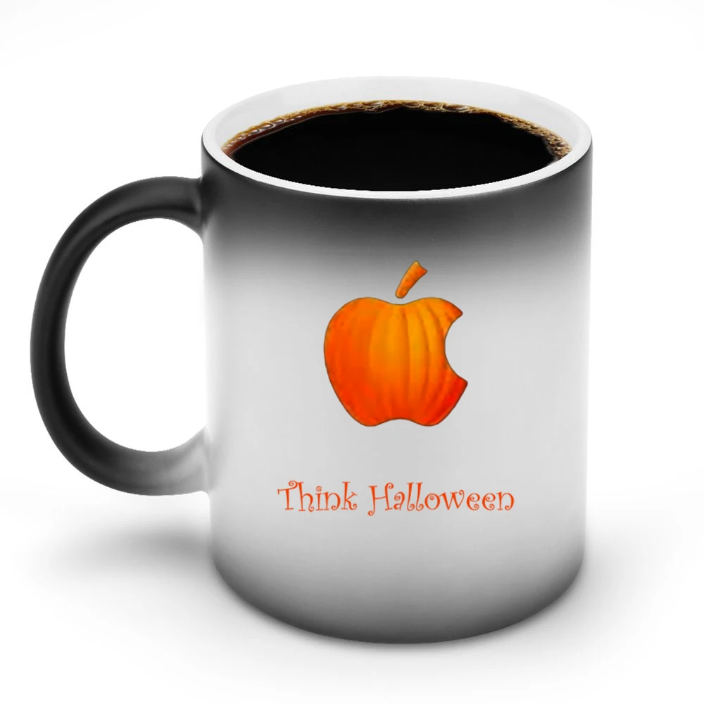 Think Halloween Discoloration Mug