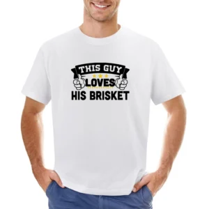 This Guy Loves His Brisket Apron Asian Size Men T-Shirt