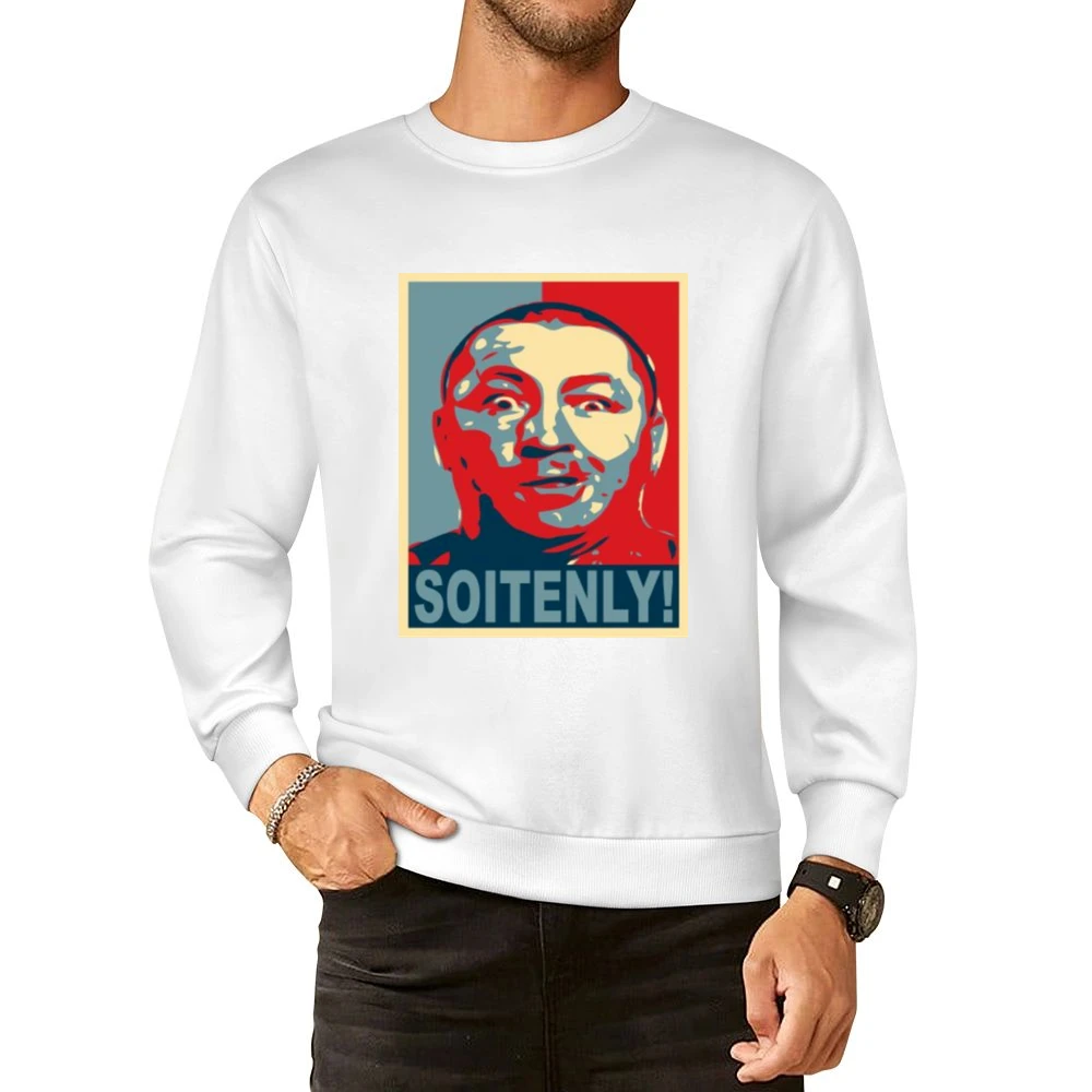 Three Stoges Curly Tshirt European Size Pullover Sweater