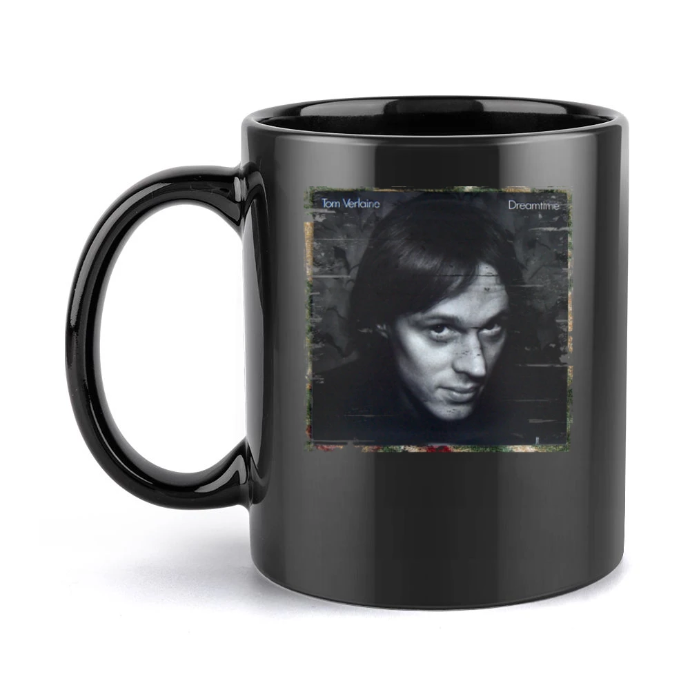 Throbbing Gristle Greatest Hits Album Cover Distressed Image Black Mug