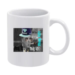 Thug Life Trump Tshirt (all Colors And Styles Available) White Mug