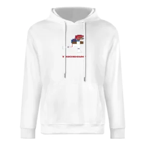 Thurman Thomas 8 Bit Tecmo Bowl Buffalo Retro Football European Size Men Hoodie