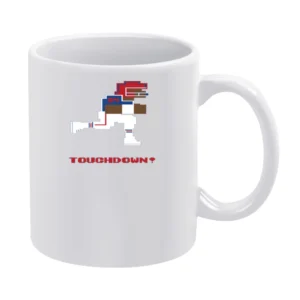 Thurman Thomas 8 Bit Tecmo Bowl Buffalo Retro Football White Mug