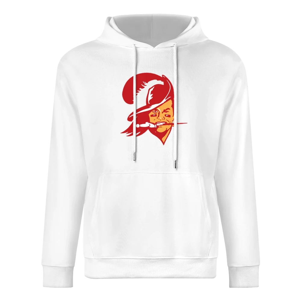 Tom Brady Buccaneer Face Tampa Bay Football Fan White European Size Men Hoodie