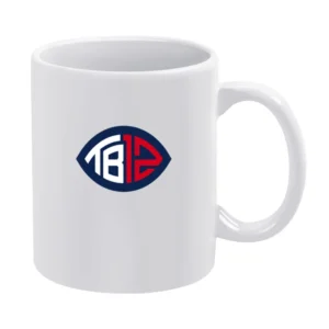 Tom Brady Patriots Tshirt White Mug