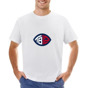 Tom Brady Patriots white Tshirt Asian Size Men T-Shirt