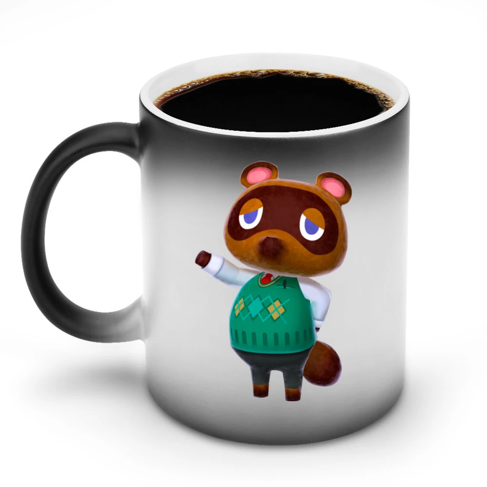 Tom Nook From Animal Crossing Nintendo Character Video Game Discoloration Mug