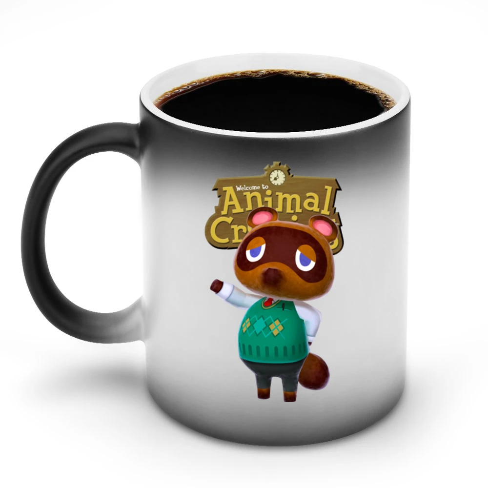 Tom Nook From Animal Crossing Nintendo Video Game Fan Discoloration Mug