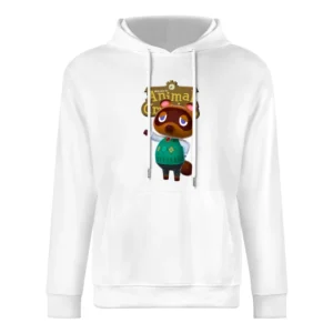 Tom Nook From Animal Crossing Nintendo Video Game Fan European Size Men Hoodie