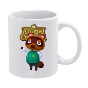Tom Nook From Animal Crossing Nintendo Video Game Fan White Mug