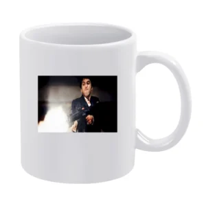 Tony Montana Scarface Tshirt White Mug