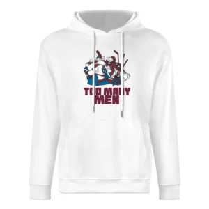 Too Many Men Nazem Kadri Parade White European Size Men Hoodie