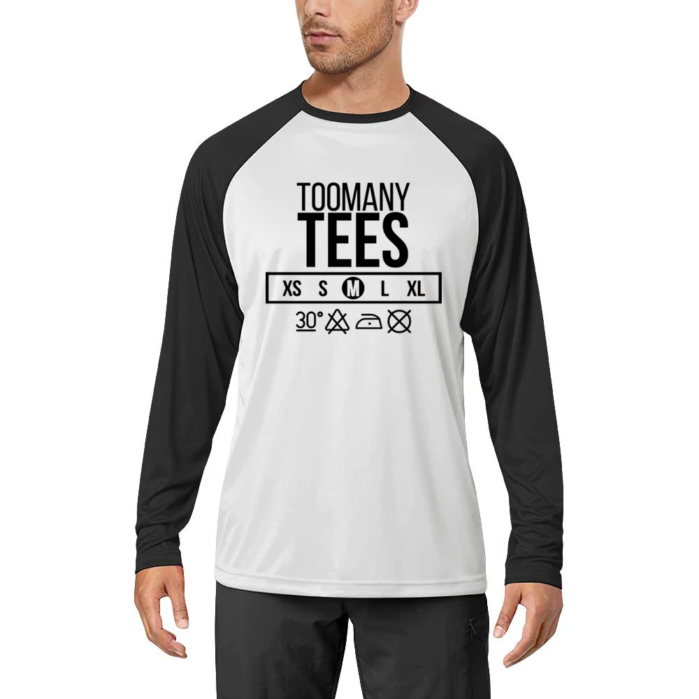 Too Many Tees Neck Label Men Long Sleeve T-Shirt
