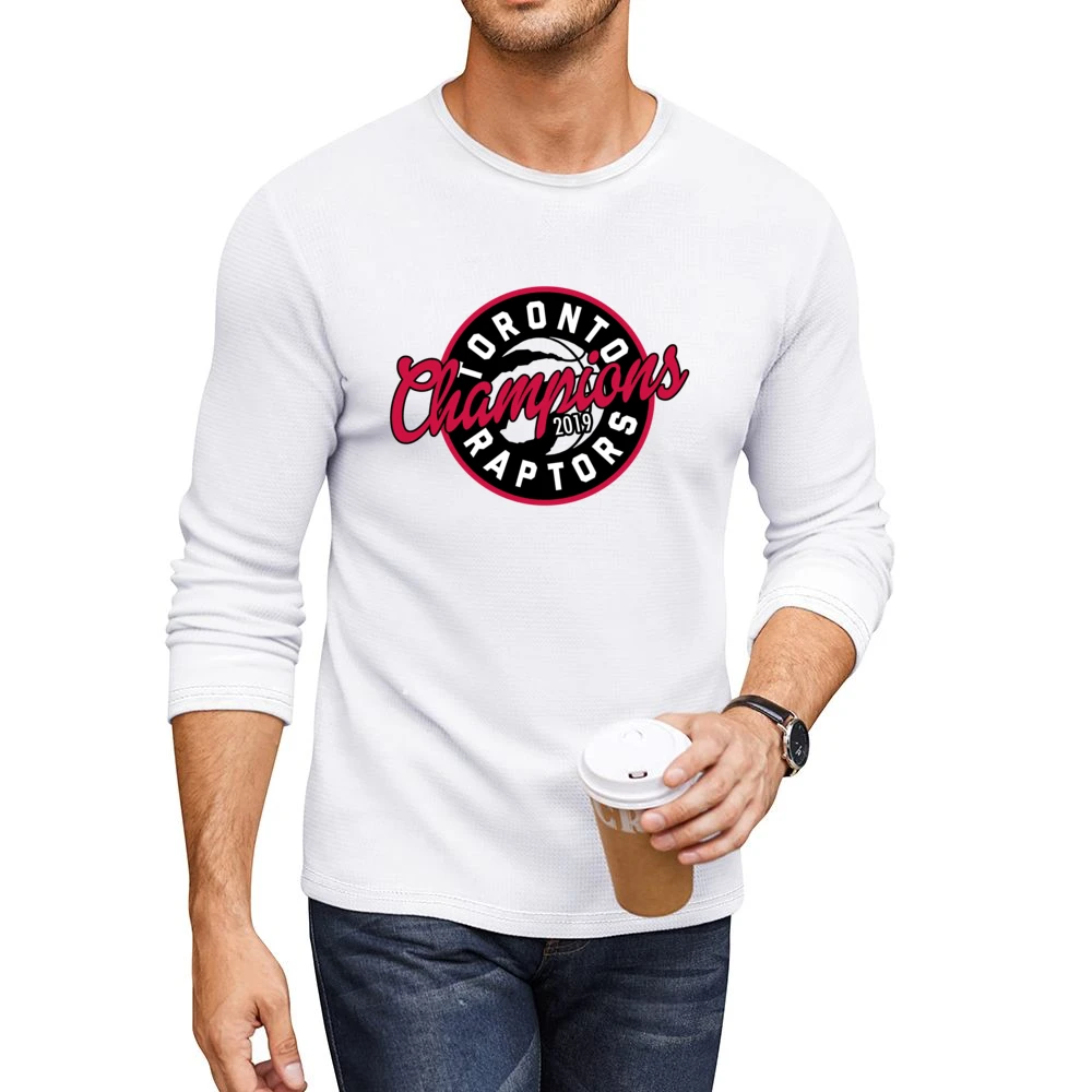 Toronto 2019 Champions Nba Finals Graphic Basketball Fan Men CrewNeck Long Sleeve T-Shirt